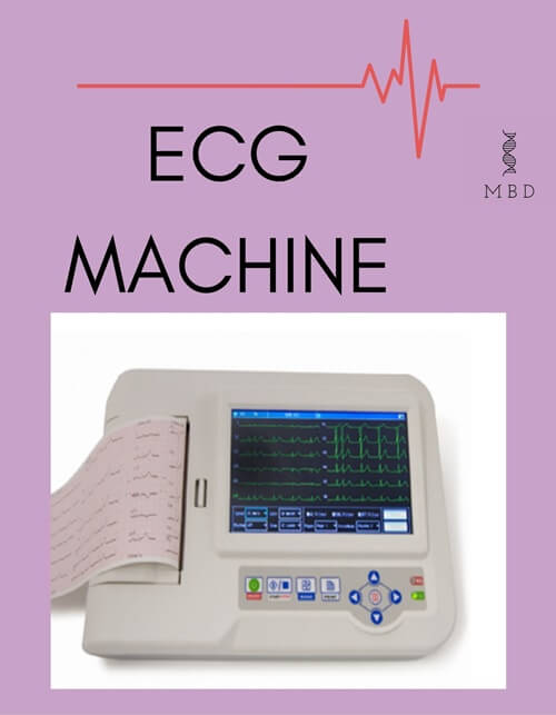 Electrocardiograph machine
