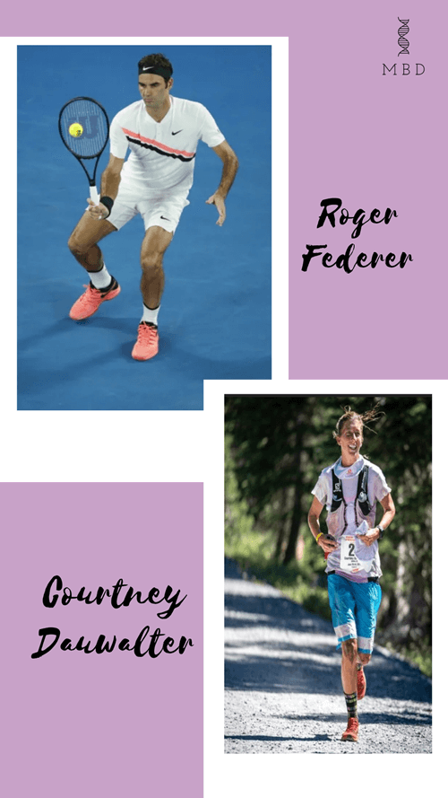 Roger Federer Courtney Dauwalter 