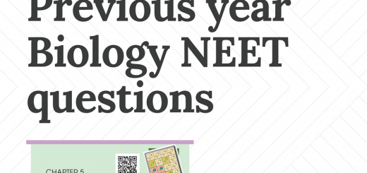 previous year Biology NEET questions