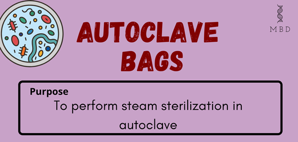 use of autoclave bags