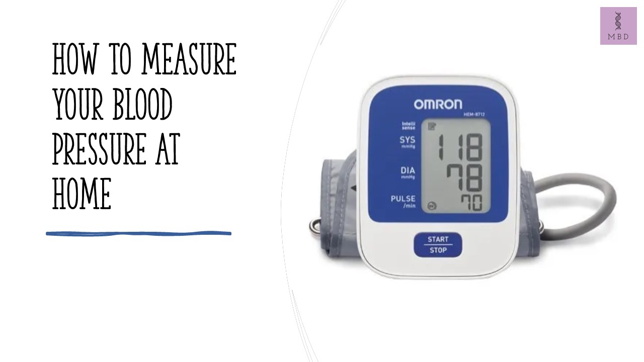how to measure blood pressure at home