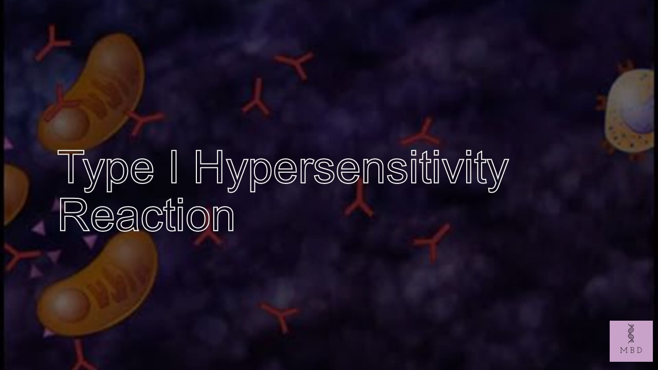Type I Hypersensitivity Reaction