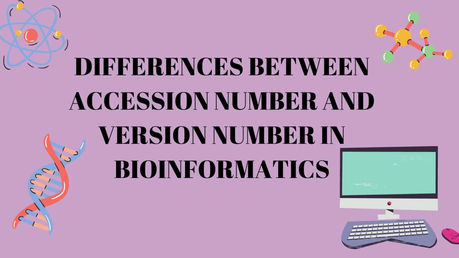 Difference between the Accession number and Version number